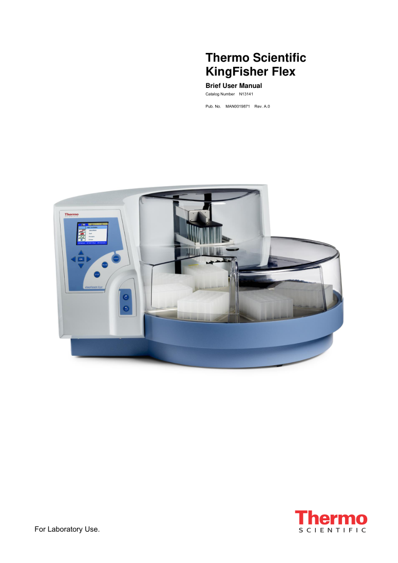 KingFisher Flex manual cover