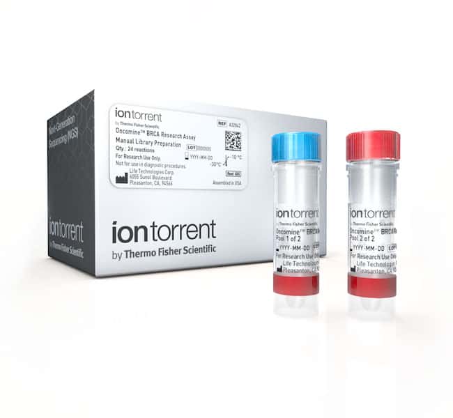 Oncomine™ BRCA Research Kit for manual library preparation