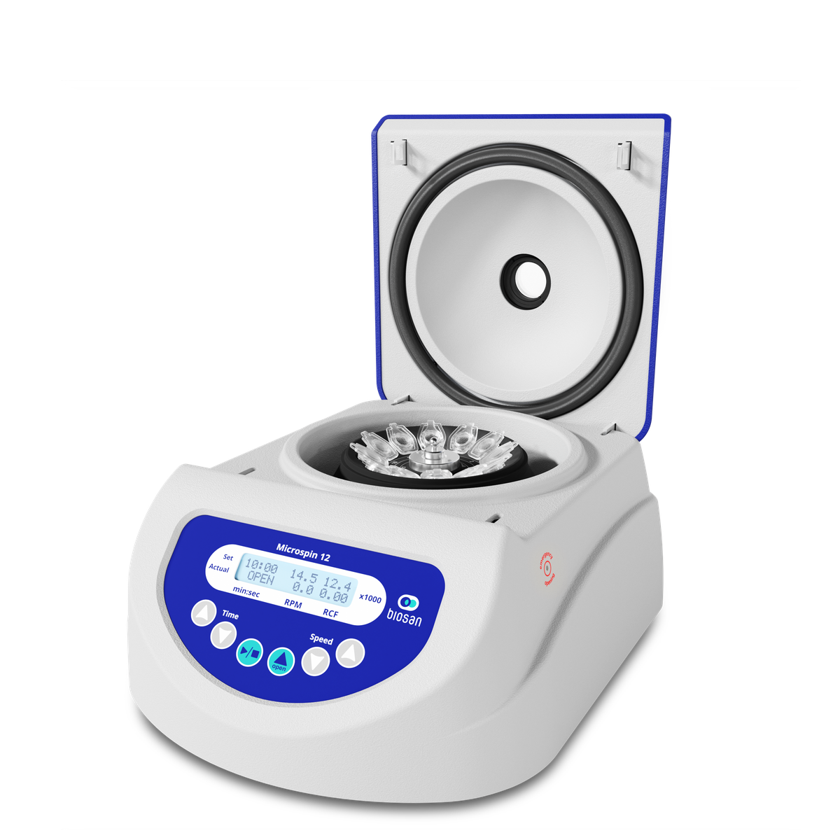 Microspin 12, a high-speed mini-centrifuge